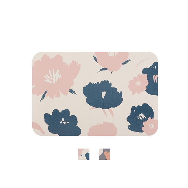 【居家墊品】10秒頂吸_軟式珪藻土吸水地墊_夢境