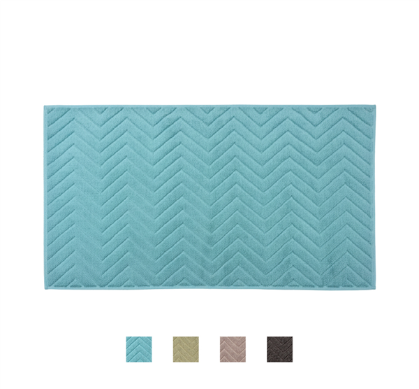 【居家墊品】奢華五星飯店純棉地墊75x45cm