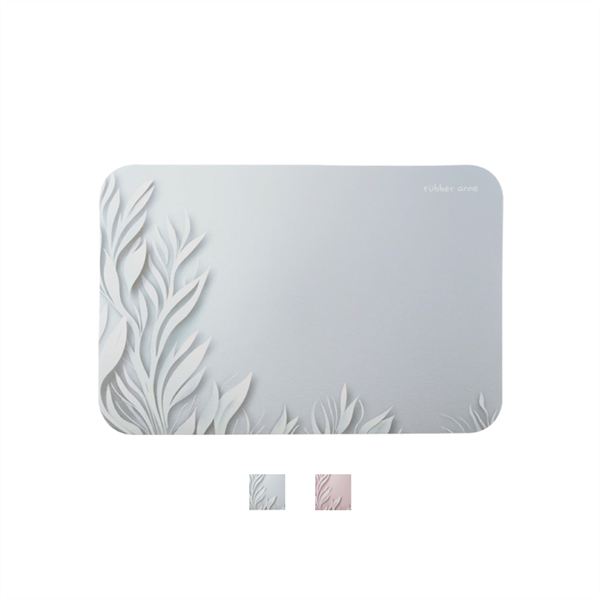 【居家墊品】軟式珪藻土吸水地墊_水韻之影
